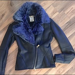 Versace Jacket leather VERSACE COLLECTION